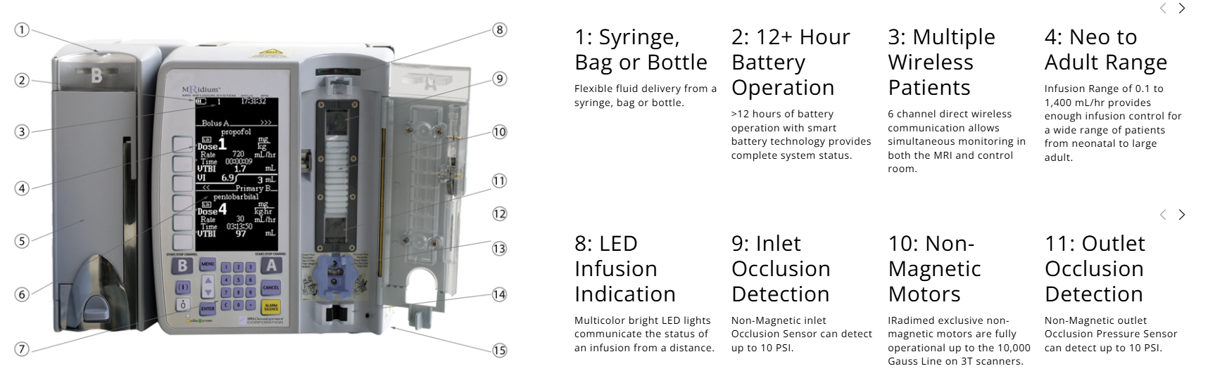 IRadimed 3860+ MRI IV Infusion Pump - Image 2